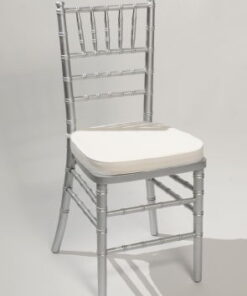 Silver chiavari chairs