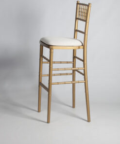 Chiavari Chair Stool Gold